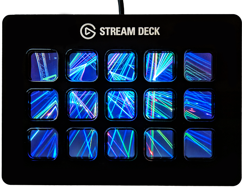 Lasershow on StreamDeck